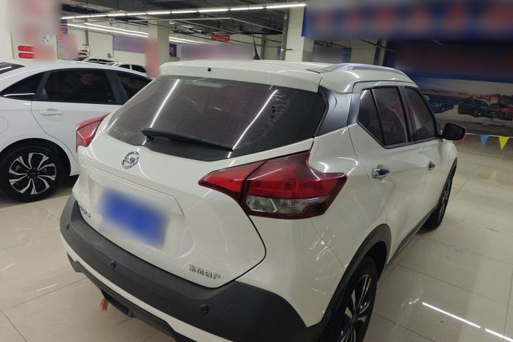 Used Nissan Kicks 2021 1.5L XV CVT Smart Connect Luxury Edition Rear Right 45 Deg