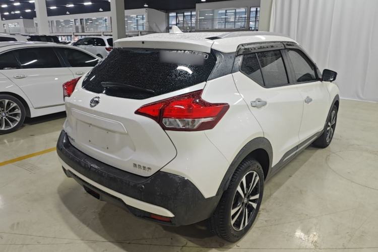 Used Nissan Kicks 2021 1.5L XV CVT Smart Connect Luxury Edition Rear Right 45 Deg