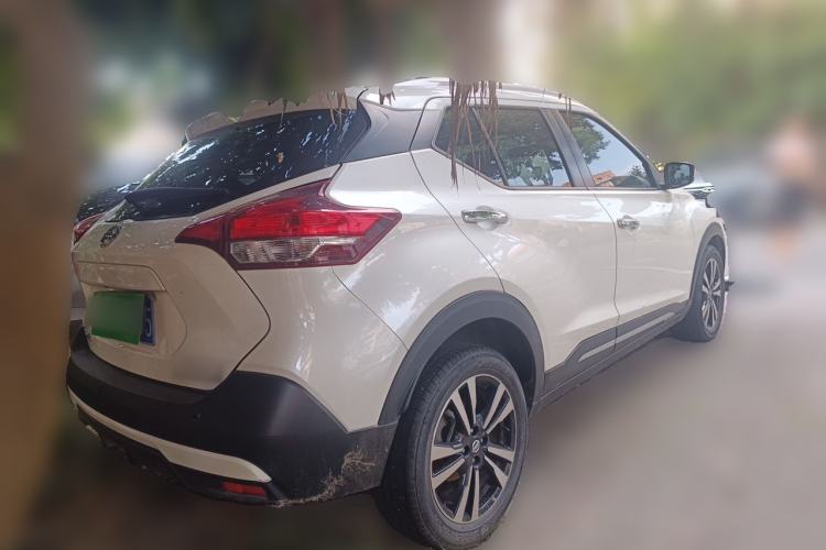 Used Nissan Kicks 2021 1.5L XV CVT Smart Connect Luxury Edition Rear Right 45 Deg