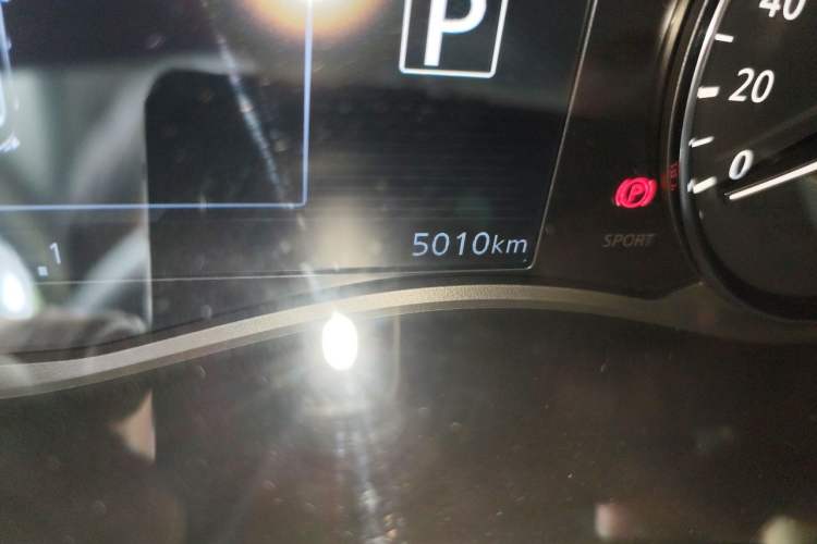 Used Nissan Kicks 2022 1.5L CVT XV Luxury Edition Odometer Close Up
