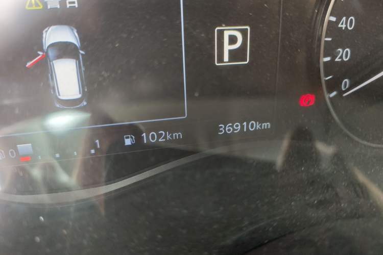 Used Nissan Kicks 2022 1.5L CVT XV Luxury Edition Odometer Close Up