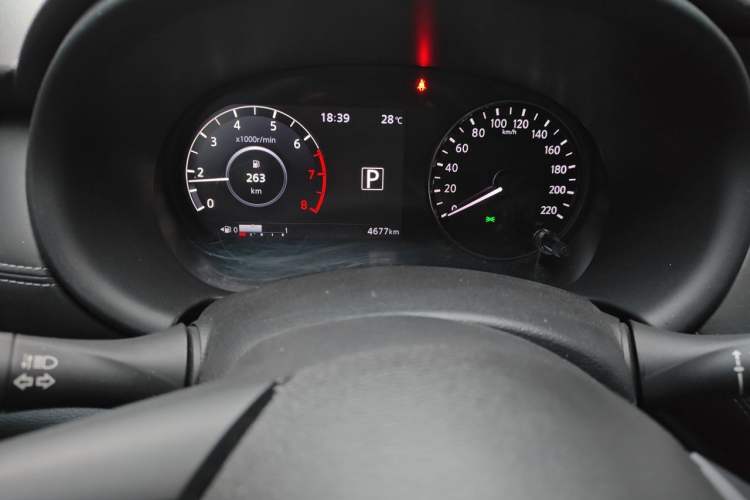 Used Nissan Kicks 2022 1.5L CVT XV Luxury Edition Odometer Close Up