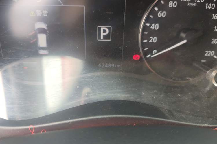 Used Nissan Kicks 2022 1.5L CVT XL Fashion Edition Odometer Close Up