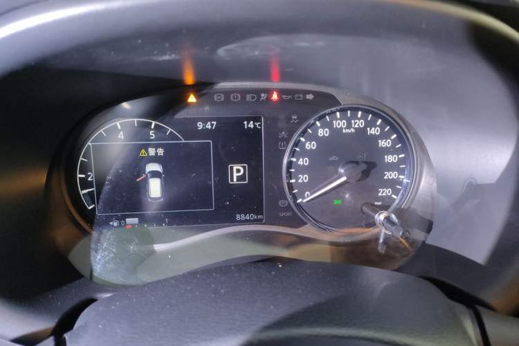 Used Nissan Kicks 2023 Jingqing Edition 1.5L Unleash Pure "Jing" – The Luxurious Version Instrument Cluster