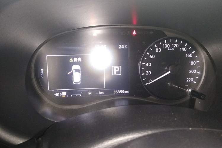 Used Nissan Kicks 2023 Jingqing Edition 1.5L Combining "Power" with a Stylish Touch Odometer Close Up