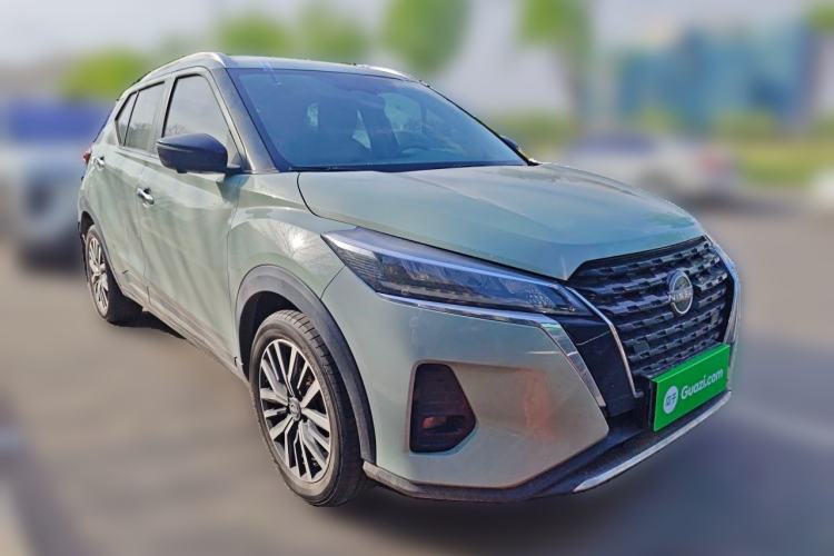 Used Nissan Kicks 2023 Jingqing Edition 1.5L Unleash Pure "Jing" – The Luxurious Version Front Right 45 Deg