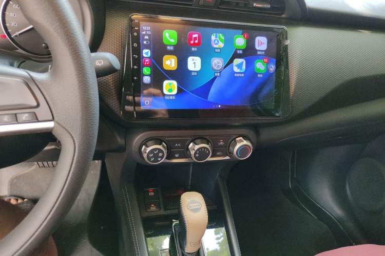 Used Nissan Kicks 2023 Jingqing Edition 1.5L Combining "Power" with a Stylish Touch Audio And AC Panel