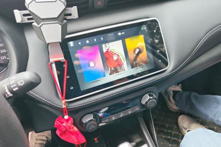 Used Nissan Kicks 2023 Jingqing Edition 1.5L Unleash Pure "Jing" – The Luxurious Version Audio And AC Panel
