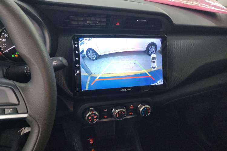 Used Nissan Kicks 2023 Jingqing Edition 1.5L Combining "Power" with a Stylish Touch Audio And AC Panel