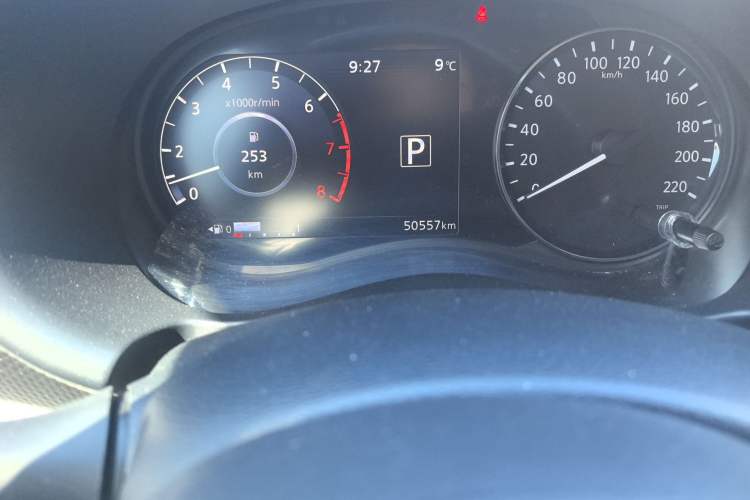 Used Nissan Kicks 2023 Jingqing Edition 1.5L Combining "Power" with a Stylish Touch Odometer Close Up