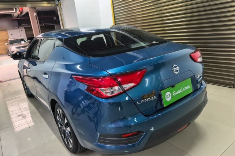 Used Nissan Lannia 2016 1.6L CVT Smart Cool Edition Rear Left 45 Deg