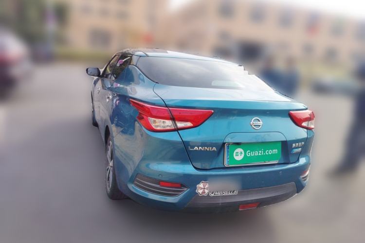 Used Nissan Lannia 2016 1.6L CVT Cool Edition Rear Left 45 Deg