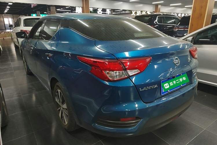 Used Nissan Lannia 2016 1.6L CVT Cool Edition Rear Left 45 Deg
