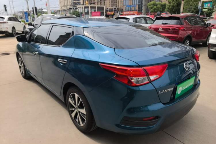 Used Nissan Lannia 2016 1.6L CVT Cool Edition Rear Left 45 Deg