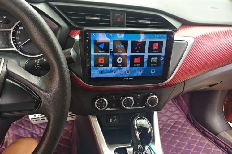 Used Nissan Lannia 2016 1.6L CVT Cool Edition Audio And AC Panel
