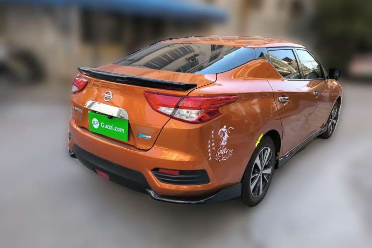 Used Nissan Lannia 2016 1.6L CVT Cool Edition Rear Right 45 Deg