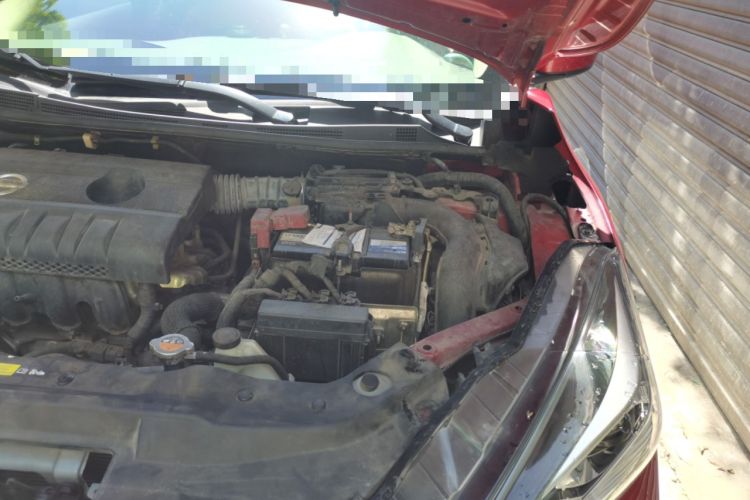 Used Nissan Lannia 2016 1.6L CVT Smart Cool Edition Engine Bay Left