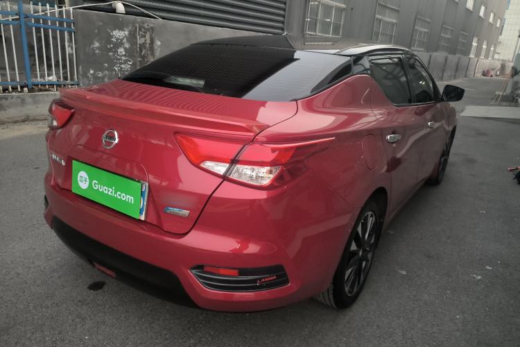 Used Nissan Lannia 2016 1.6L CVT High-Energy Version Rear Right 45 Deg