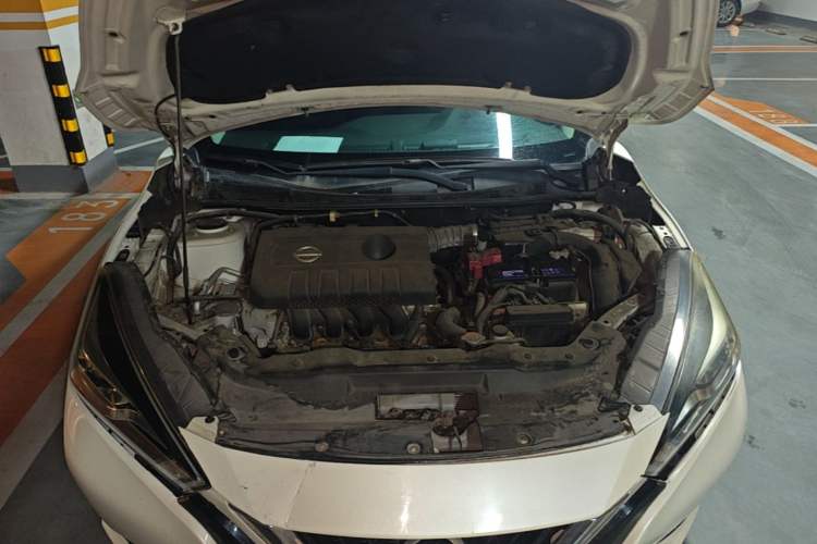 Used Nissan Lannia 2016 1.6L CVT Cool Edition Engine Bay