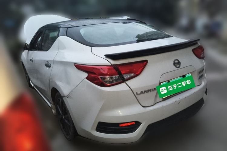 Used Nissan Lannia 2016 1.6L CVT Smart Cool Edition Rear Left 45 Deg