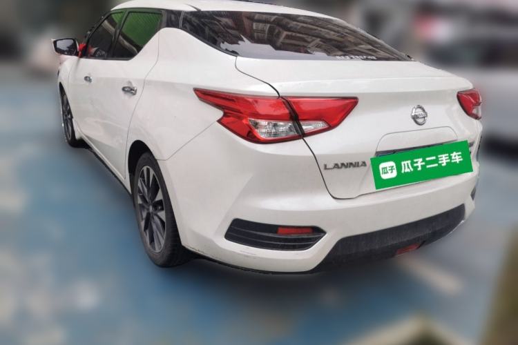 Used Nissan Lannia 2016 1.6L CVT Smart Cool Edition Rear Left 45 Deg