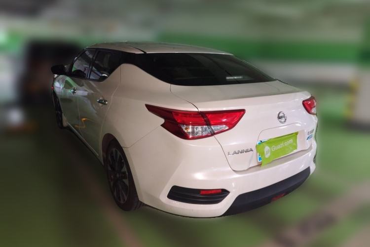 Used Nissan Lannia 2016 1.6L CVT High-Energy Version Rear Left 45 Deg