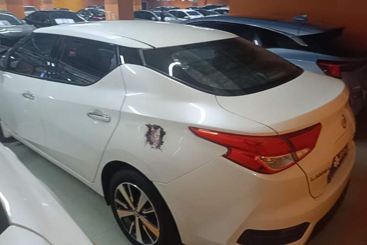 Used Nissan Lannia 2016 1.6L CVT Cool Edition Rear Left 45 Deg