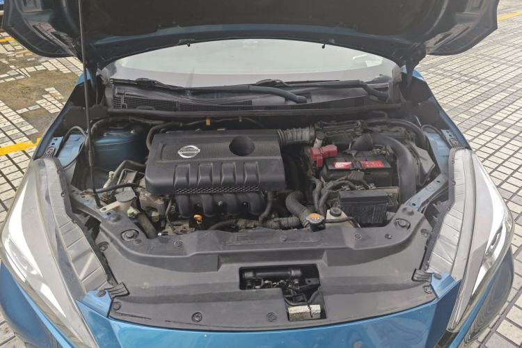 Used Nissan Lannia 2018 1.6L CVT Smart Cool Trendy Audio Model Engine Bay
