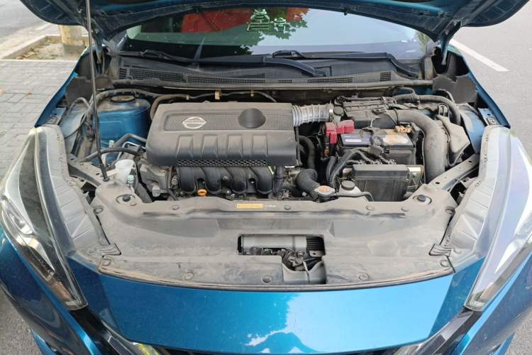 Used Nissan Lannia 2018 1.6L CVT Smart Cool Trendy Audio Model Engine Bay