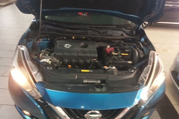Used Nissan Lannia 2018 1.6L CVT Smart Cool Trendy Audio Model Engine Bay