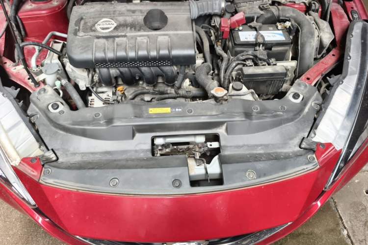 Used Nissan Lannia 2018 1.6L CVT Smart Cool Trendy Audio Model Engine Bay
