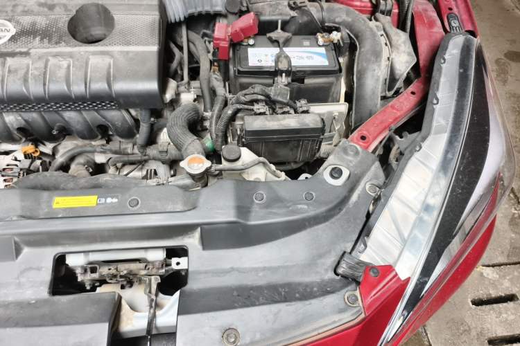 Used Nissan Lannia 2018 1.6L CVT Smart Cool Trendy Audio Model Engine Bay Left