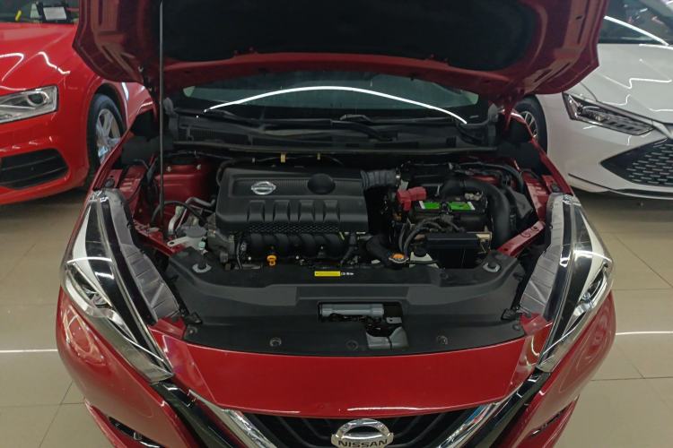 Used Nissan Lannia 2018 1.6L CVT Smart Cool Trendy Audio Model Engine Bay
