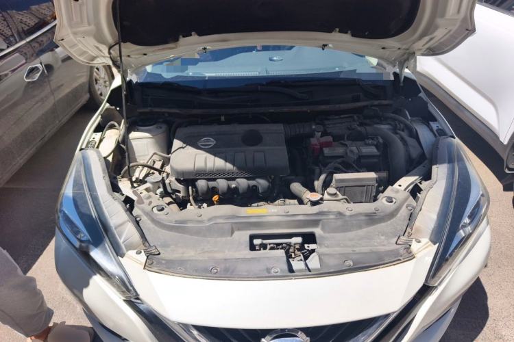 Used Nissan Lannia 2018 1.6L CVT Smart Cool Trendy Audio Model Engine Bay