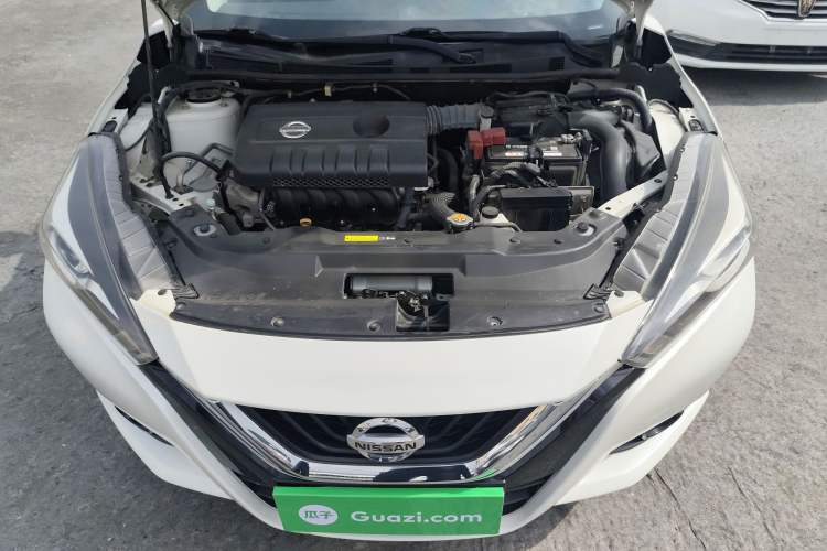 Used Nissan Lannia 2018 1.6L CVT Smart Cool Trendy Audio Model Engine Bay