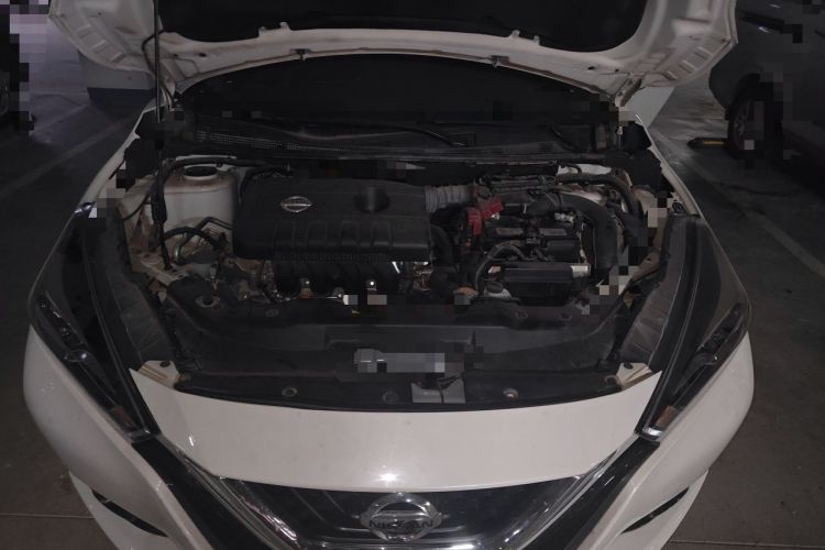 Used Nissan Lannia 2018 1.6L CVT Smart Cool Trendy Audio Model Engine Bay
