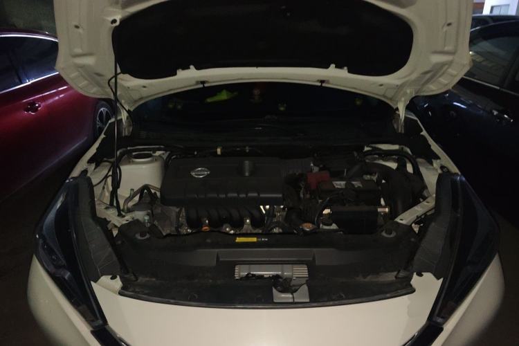 Used Nissan Lannia 2018 1.6L CVT Smart Cool Trendy Audio Model Engine Bay