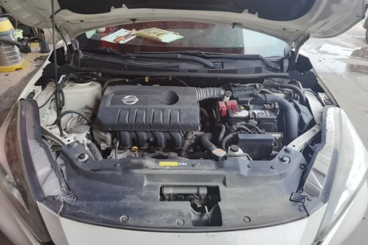 Used Nissan Lannia 2018 1.6L CVT Smart Cool Trendy Audio Model Engine Bay
