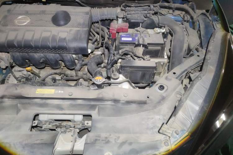 Used Nissan Lannia 2019 1.6L CVT Smart Connect Smart Cool Version China VI Standard Engine Bay Left