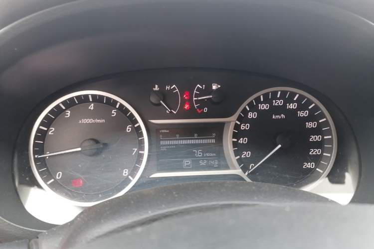 Used Nissan Lannia 2019 1.6L CVT Smart Connect Smart Cool Version China V Standard Instrument Cluster