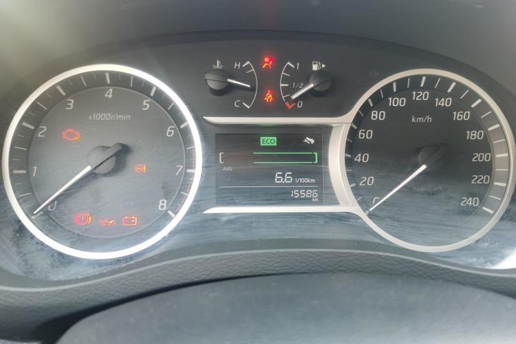 Used Nissan Lannia 2019 1.6L Manual Fashion Edition China VI Standard Odometer Close Up