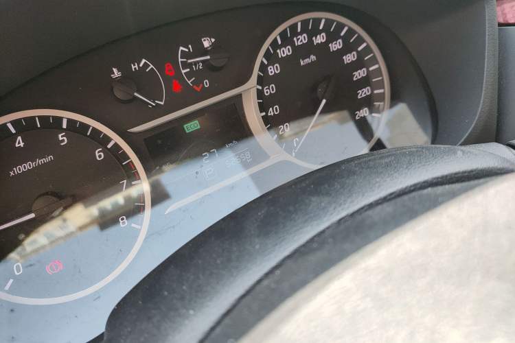 Used Nissan Lannia 2019 1.6L CVT Cool Edition China V Standard Odometer Close Up