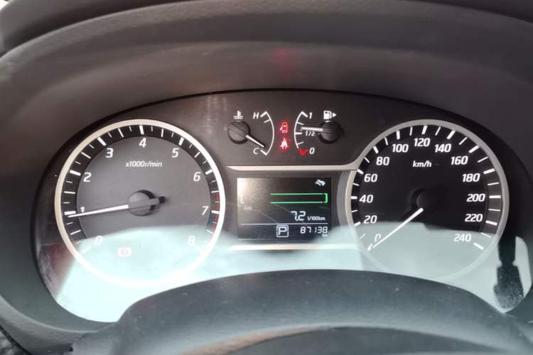 Used Nissan Lannia 2019 1.6L CVT Smart Connect Smart Cool Version China VI Standard Instrument Cluster