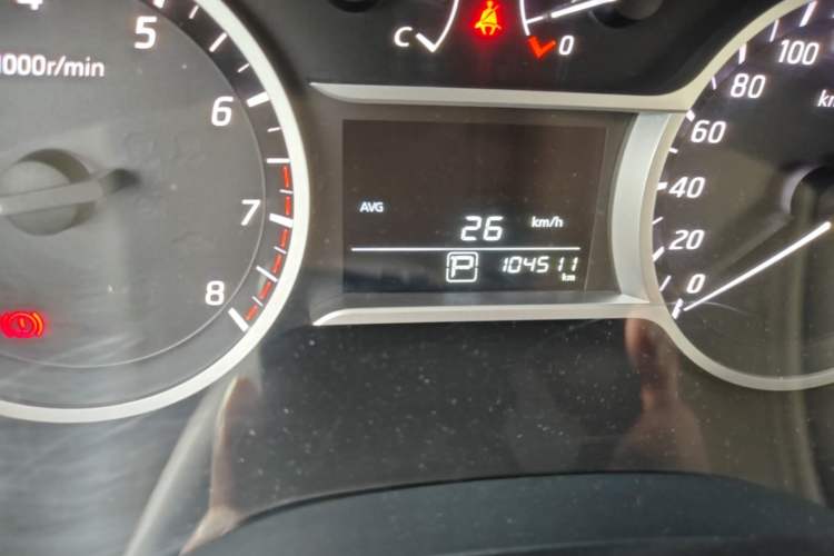 Used Nissan Lannia 2019 1.6L CVT Smart Connect Smart Cool Version China V Standard Odometer Close Up