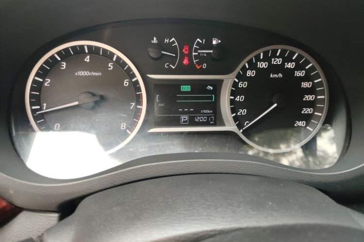 Used Nissan Lannia 2019 1.6L CVT Cool Edition China V Standard Odometer Close Up