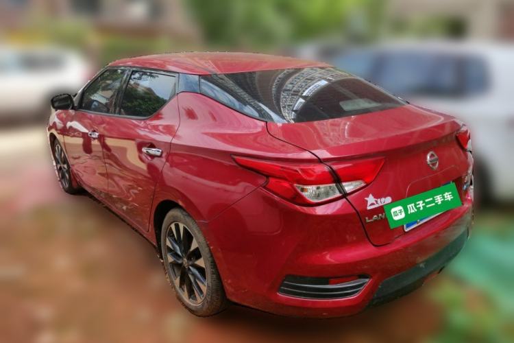 Used Nissan Lannia 2019 1.6L CVT Smart Connect Smart Cool Version China V Standard Rear Left 45 Deg