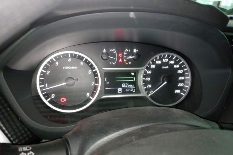 Used Nissan Lannia 2019 1.6L CVT Smart Connect Smart Cool Version China V Standard Instrument Cluster