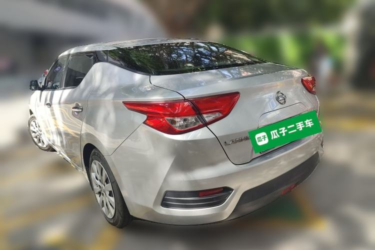 Used Nissan Lannia 2019 1.6L Manual Fashion Edition China V Standard Rear Left 45 Deg