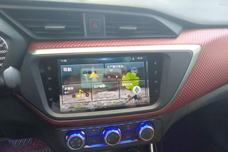 Used Nissan Lannia 2019 1.6L CVT Smart Connect Smart Cool Version China VI Standard Audio And AC Panel
