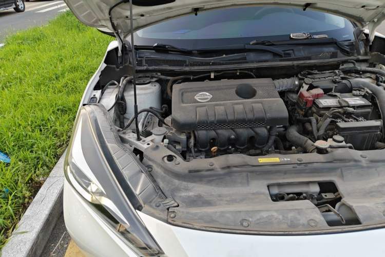 Used Nissan Lannia 2019 1.6L CVT Smart Connect Smart Cool Version China VI Standard Engine Bay Right